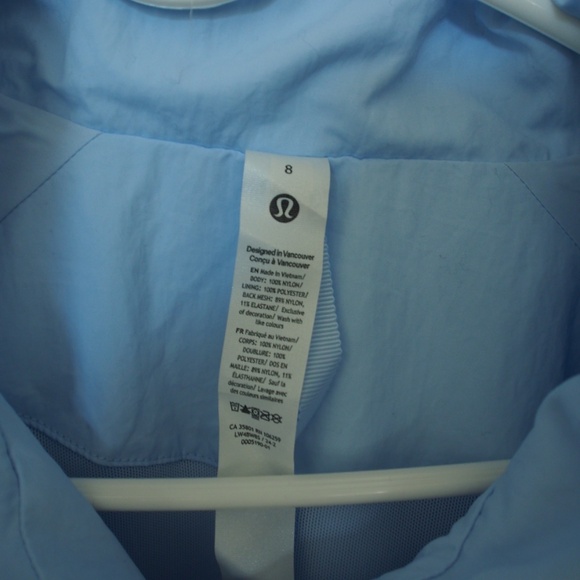 Lululemon Always Effortless Jacket size 8 color Windmill - Picture 2 of 7